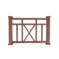 Ограждение из ДПК Р1 терракот Ограждение из ДПК Р1 терракот