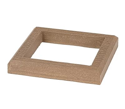 Рамка ДПК для столба 100x100 Орех от производителя  Deckart (Россия) по цене 760 р