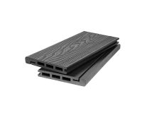 Доска для обрамления террас по периметру из ДПК 3D WOOD Чёрный