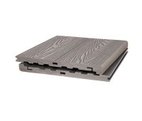 Ступени из ДПК МАССИВ 3Д WOOD Серый Ступени из ДПК МАССИВ 3Д WOOD Серый