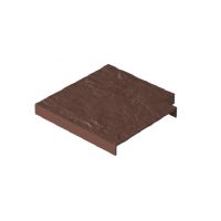 Угловая накладка бордюра Земляной Угловая накладка бордюра Земляной