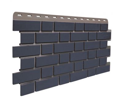Цокольный сайдинг Кирпич Клинкерный Асфальт от производителя Fineber по цене 595 р Цокольный сайдинг Кирпич Клинкерный Асфальт от производителя Fineber по цене 595 р