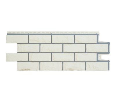 Фасадные панели Премиум Камень колотый Молочный (Пломбирный) от производителя  Grand Line по цене 520 р