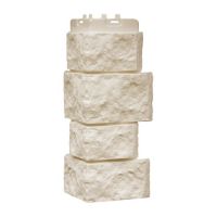 Угол Стандарт Дикий камень  Молочный