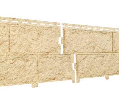 Фасадная панель Стоун Хаус Камень - Камень Золотистый от производителя  Ю-Пласт по цене 489 р