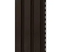 Сайдинг Timberblock Фасадная Рейка Орех тёмный