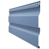 Виниловый сайдинг - серия PREMIUM D4,5D (Корабельный брус) Слива