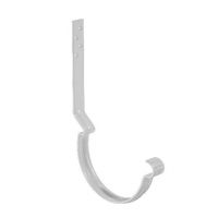 Крюк крепления желоба длинный модернизированный RAL 9003 Белый 150/100
