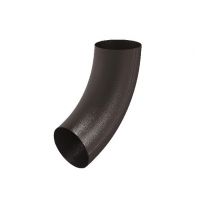 Колено трубы RR 32 Тёмно-коричневый matt 125/90